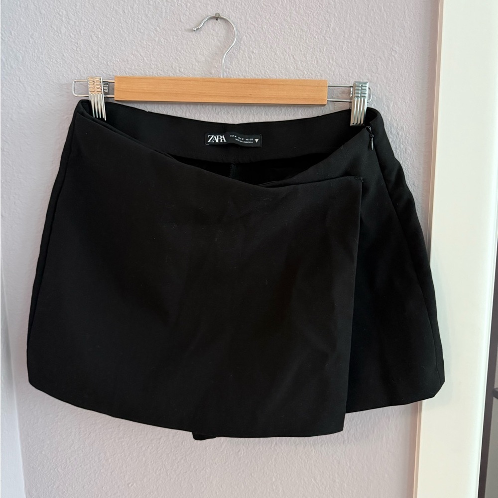 Zara Elegant Black Skort